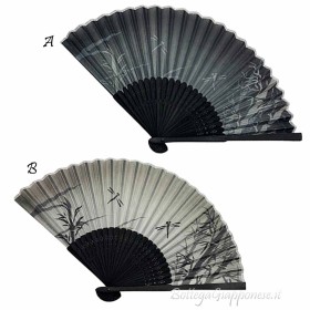 Sensu fan traditional bamboo design