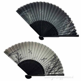 Sensu fan traditional bamboo design