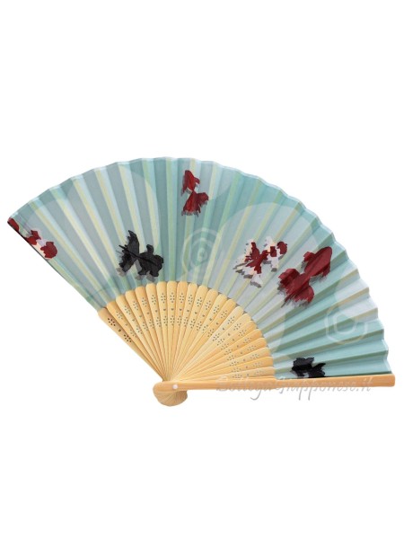 Sensu light color kingyo fan