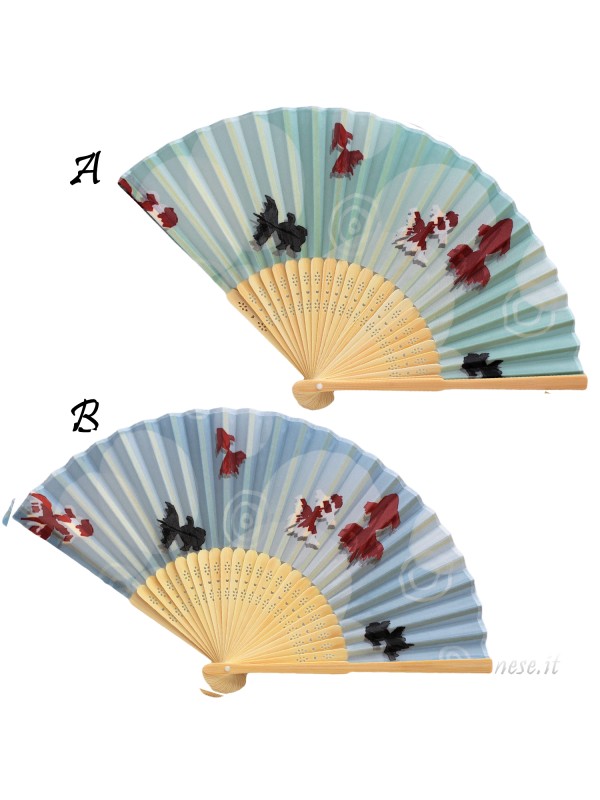 Sensu light color kingyo fan