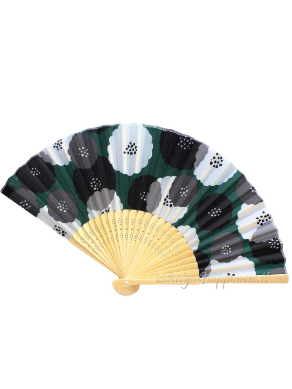 Sensu ajisai drawing fan