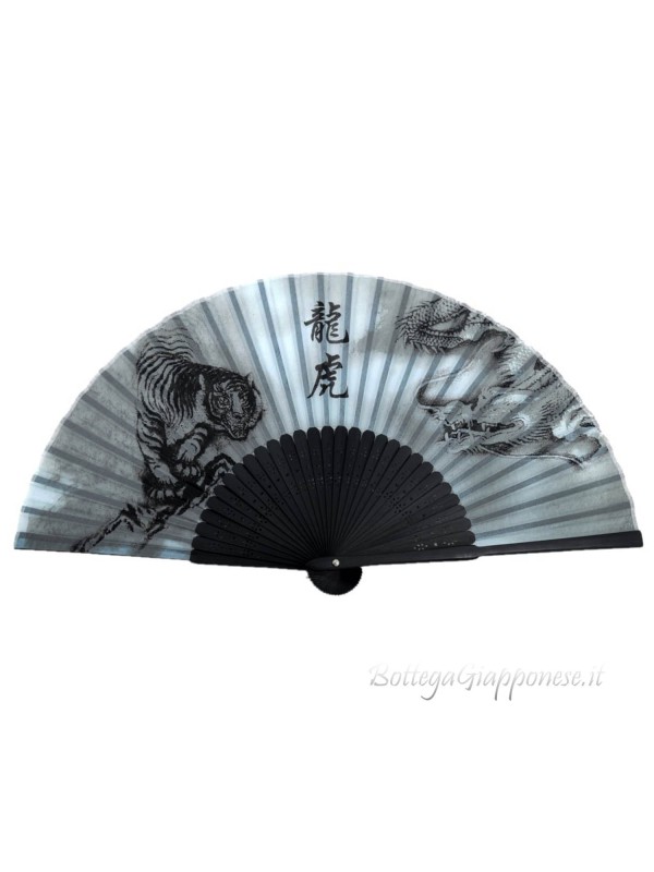 Sensu ryu tora silk fan