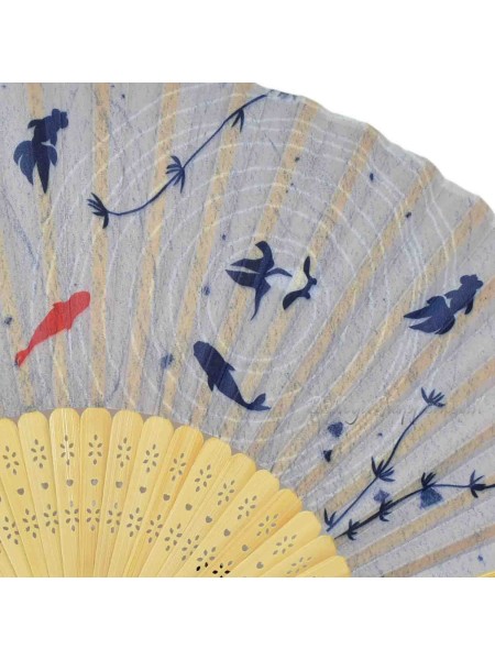 Sensu kingyo fish fan