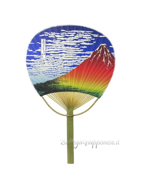 Uchiwa open fan Fuji